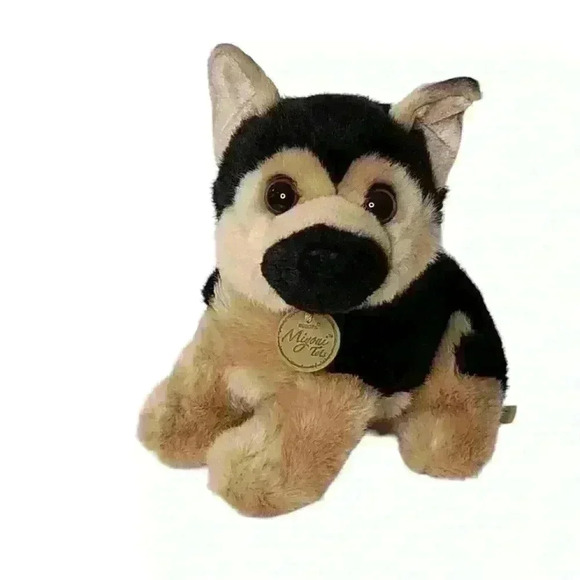 Miyoni Aurora 10” German Shepherd Pup Plush Stuffed Animal - Picture 1 of 10
